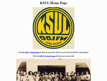 Tablet Screenshot of ksul.org